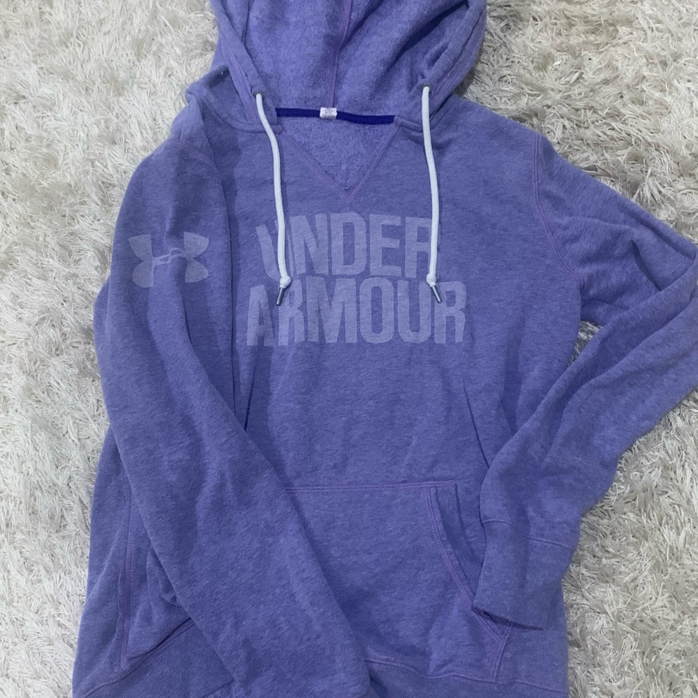 Purple Under Armour Pullover
